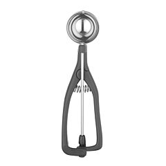 Hendi Portioneerlepel Linkshandigen 1/36 Zwart