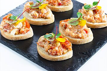 Griekse bruschetta