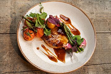 Knolselderij van de barbecue