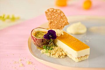 Zomers Passievrucht dessert