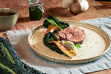 Porchetta van wild zwijn