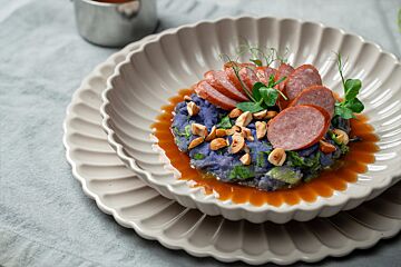 Truffelaardappel stamppot