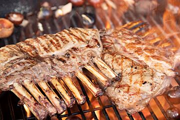 Geroosterd wild zwijn