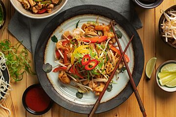 Asian chicken noodle