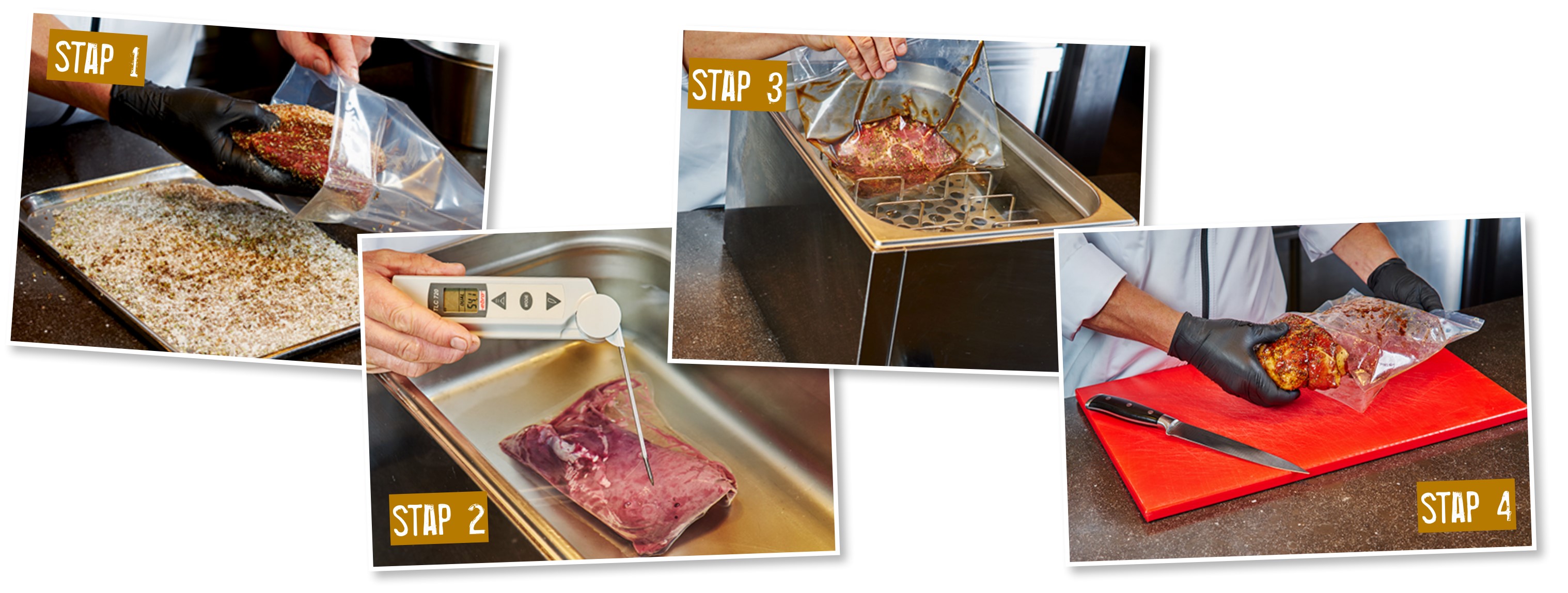 Sous vide bereidingswijze stap voor stap